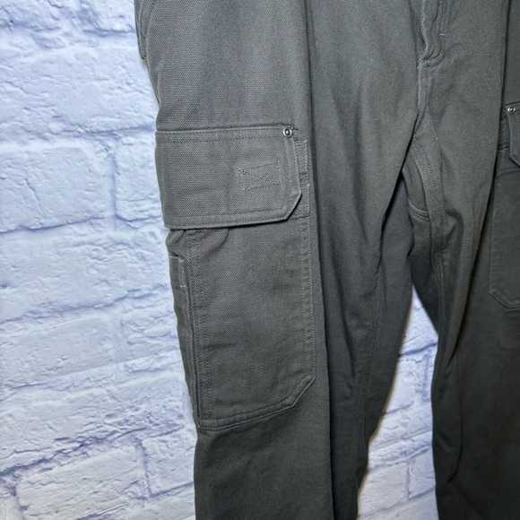 Duluth Trading Co. Fleece Lined Cargo Pants Men’s 40x30 #3237-18 Work Pants - Picture 5 of 16